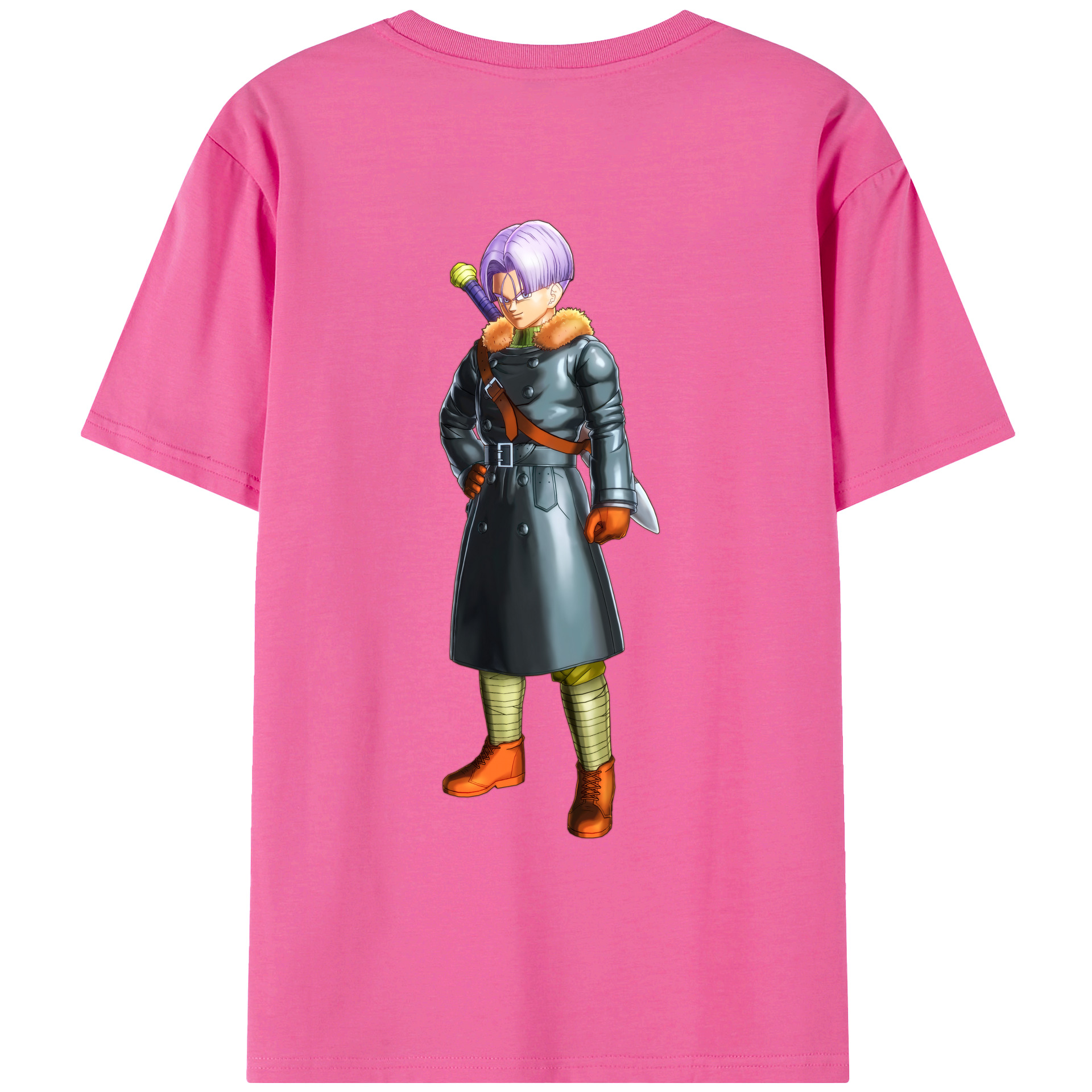 （画像用） ドラゴンボール DRAGON BALL レディース半袖Tシャツ(バックプリント)